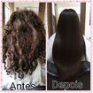 Progressiva antes e depois
Depois lavado e apenas seco.
E o melhor sem escamação