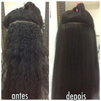 Progressiva antes e depois
Depois lavado e apenas seco.
E o melhor sem escamação cabelo empresário(a) cabeleireiro(a)