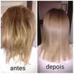 Progressiva antes e depois
Depois lavado e apenas seco.
E o melhor sem escamação