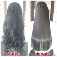 Progressiva antes e depois
Depois lavado e apenas seco.
E o melhor sem escamação cabelo empresário(a) cabeleireiro(a)