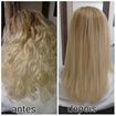 Progressiva antes e depois
Depois lavado e apenas seco.
E o melhor sem escamação