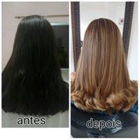 Progressiva antes e depois
Depois lavado e apenas seco.
E o melhor sem escamação cabelo empresário(a) cabeleireiro(a)