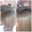 Progressiva antes e depois
Depois lavado e apenas seco.
E o melhor sem escamação