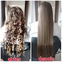 Progressiva antes e depois
Depois lavado e apenas seco.
E o melhor sem escamação cabelo empresário(a) cabeleireiro(a)