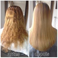 Progressiva antes e depois
Depois lavado e apenas seco.
E o melhor sem escamação cabelo empresário(a) cabeleireiro(a)