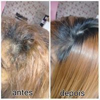 Progressiva antes e depois
Depois lavado e apenas seco.
E o melhor sem escamação cabelo empresário(a) cabeleireiro(a)