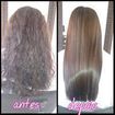 Progressiva antes e depois
Depois lavado e apenas seco.
E o melhor sem escamação