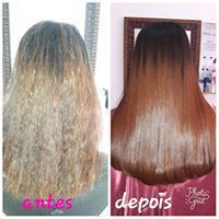 Progressiva antes e depois
Depois lavado e apenas seco.
E o melhor sem escamação cabelo empresário(a) cabeleireiro(a)