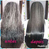 Progressiva antes e depois
Depois lavado e apenas seco.
E o melhor sem escamação cabelo empresário(a) cabeleireiro(a)