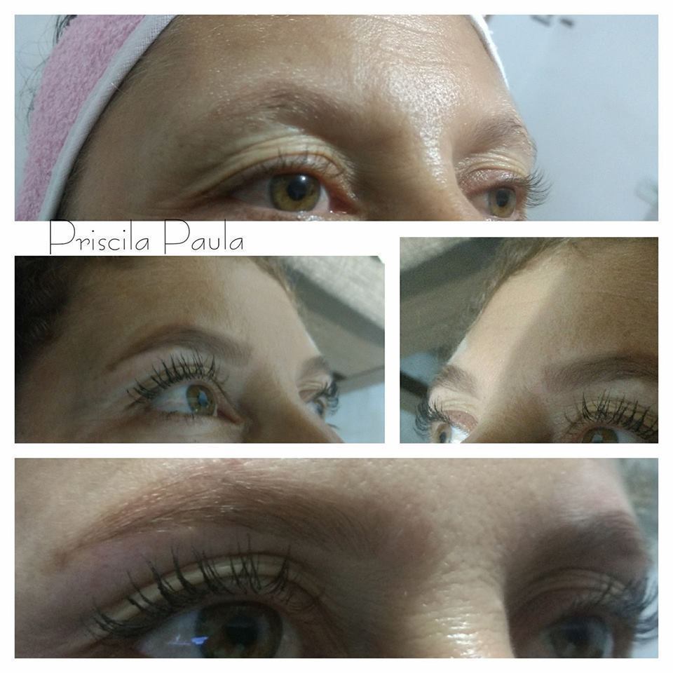 Designer de sobrancelha com aplicação de Henna. estética micropigmentador(a) designer de sobrancelhas
