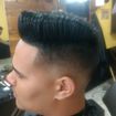 Pompadour+fase+ pigmentação com aerógrafo.