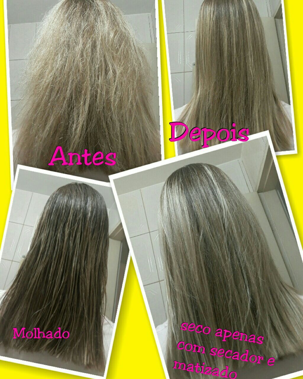 Progressiva cabelo auxiliar cabeleireiro(a)