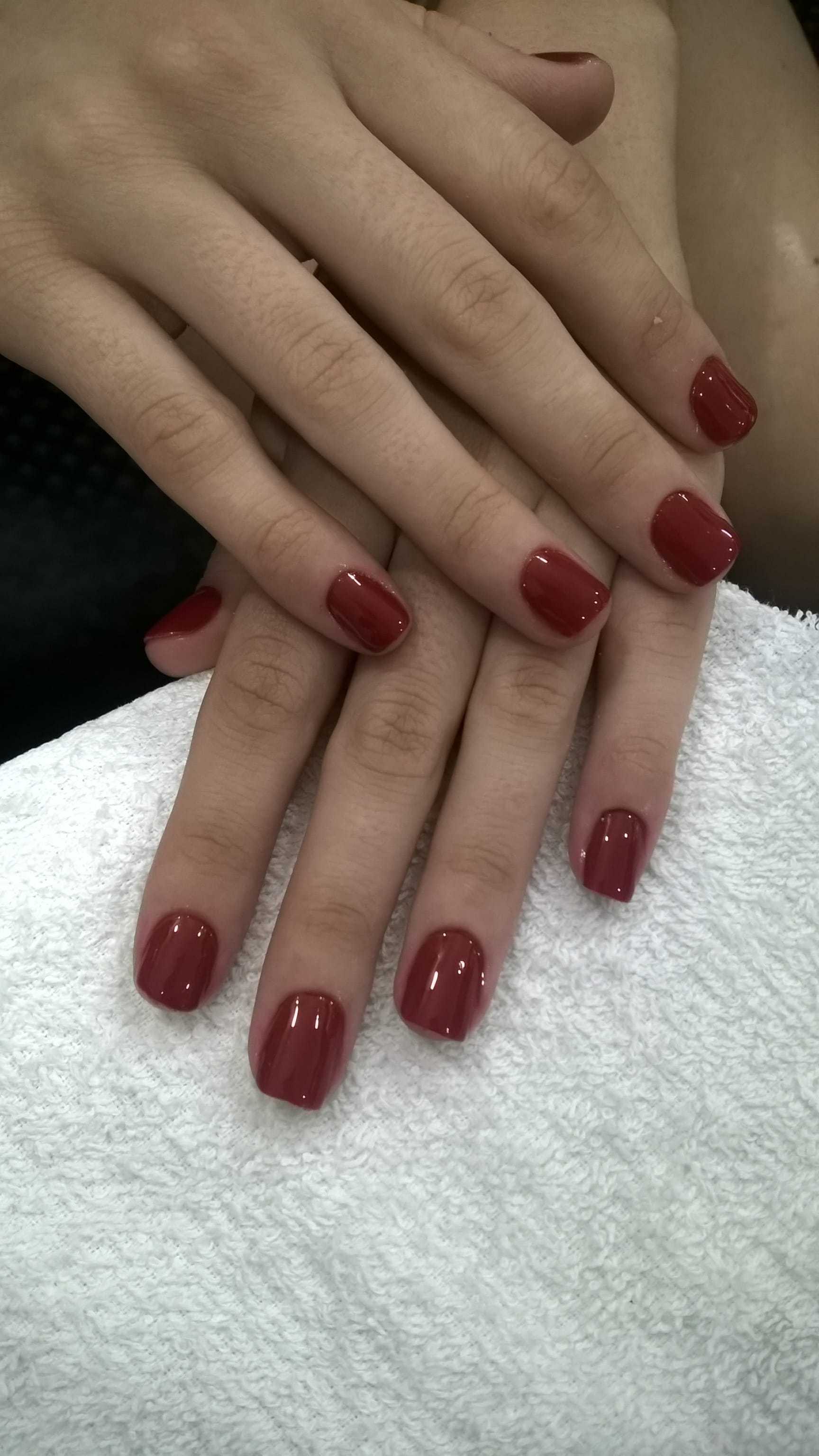 #Aquele # Red # Velvet  unha estudante (manicure) estudante (depiladora) auxiliar cabeleireiro(a)