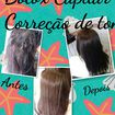 Correção de tom + Botox Capilar