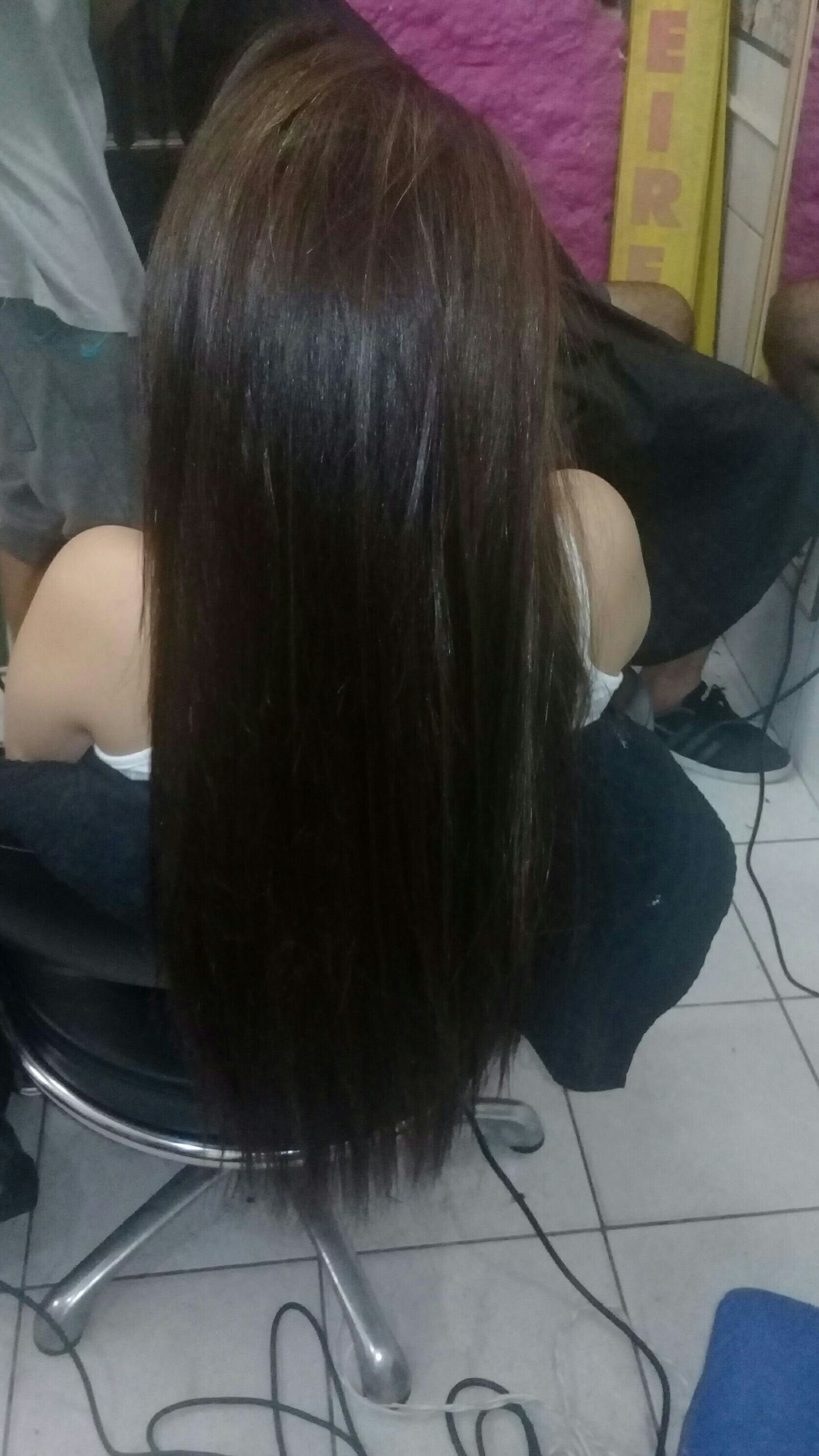Neutralização de tom + Cauterização Capilar cabelo auxiliar cabeleireiro(a) cabeleireiro(a) depilador(a) escovista designer de sobrancelhas