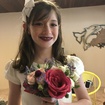 Daminha de casamento em Fernando de Noronha.  