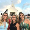 As amigas. Casamento em Fernando de Noronha. Make e Hair. 