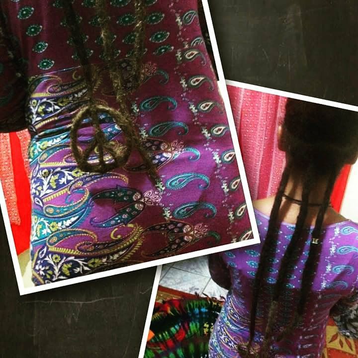 Dreads naturais com extensão e manutenção cabelo auxiliar cabeleireiro(a)