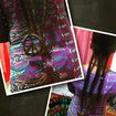 Dreads naturais com extensão e manutenção