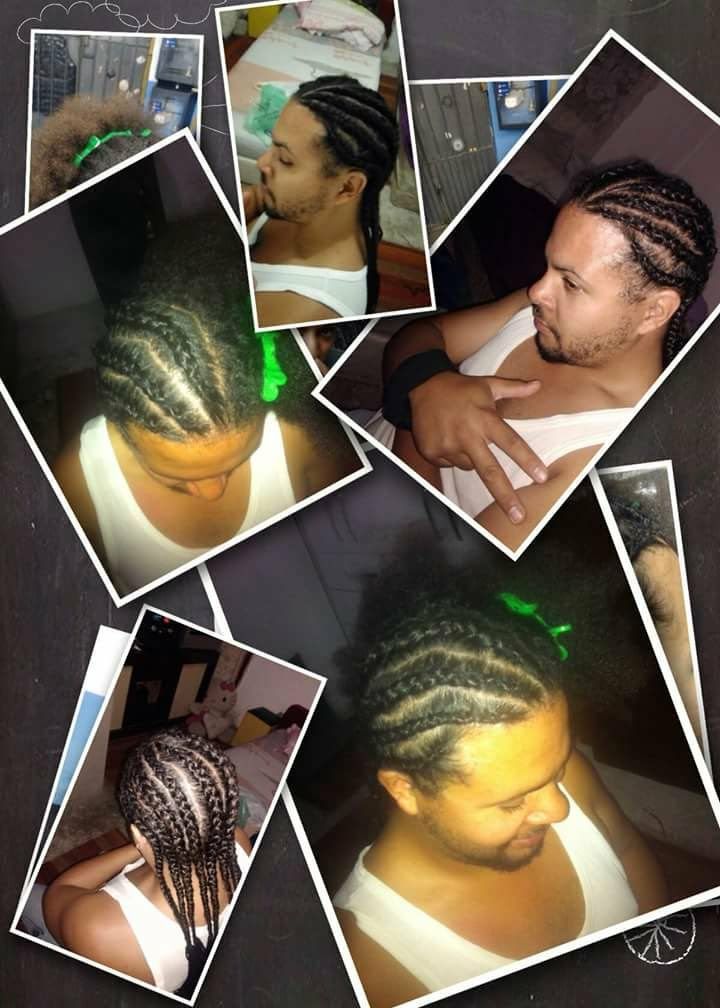 Trança enraizada. cabelo auxiliar cabeleireiro(a)