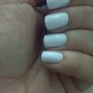 Unhas branquinhas um charme e elegância lindas