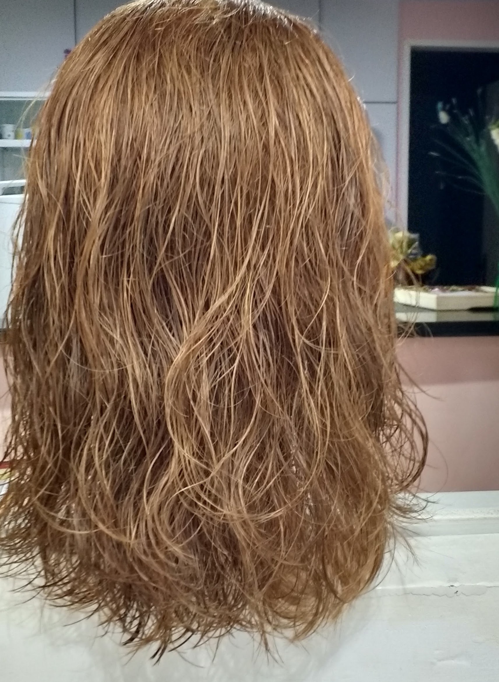 Corte com texturização slice cut cabelo estudante (cabeleireiro)