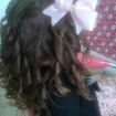 Penteado princesinha agatha