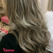 Escova modelada.