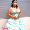 Maquiagem de debutante.