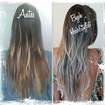 Luzes ombre hair platinada 