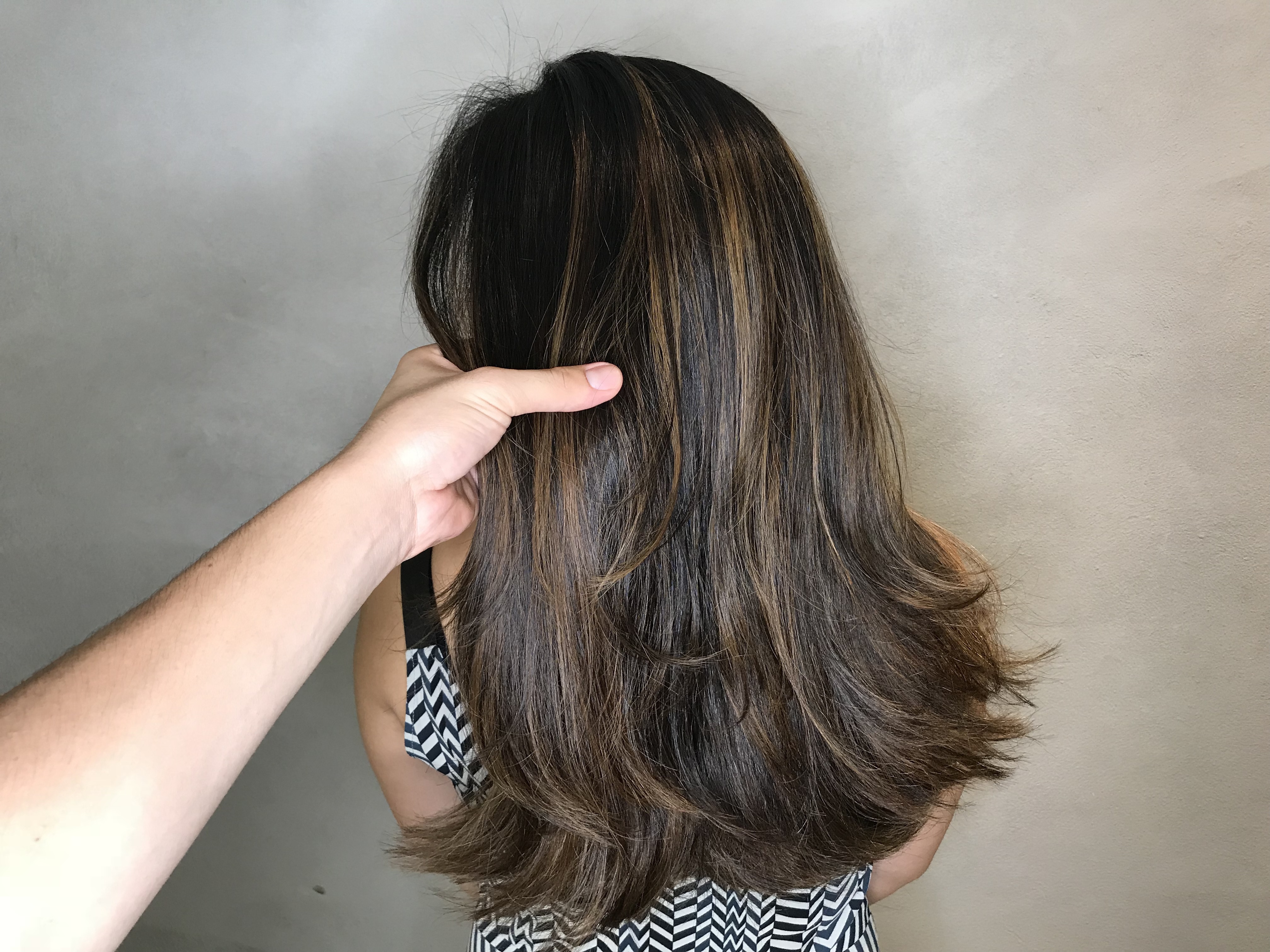 Morena iluminada capuccino 🐿 cabelo cabeleireiro(a) maquiador(a)
