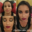 Maquiagem feita também com a técnica pálpebra de luz para uma formanda! #makeup #makeupprofessioal #palpebradeluz #formanda