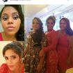 Clientes de maquiagem e penteado em dia de festa super satisfeitas