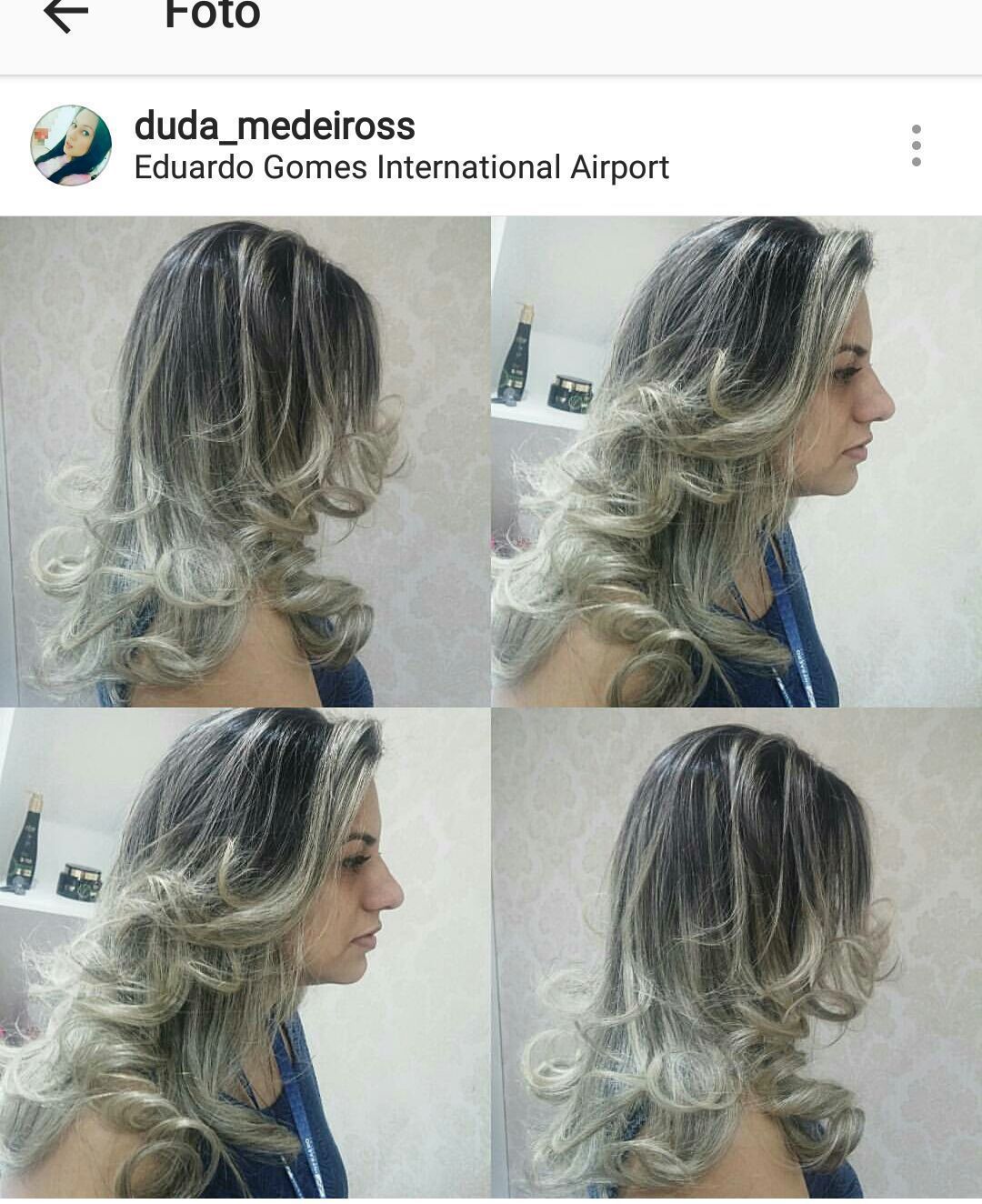 Escova modelada por duda medeiros cabelo auxiliar cabeleireiro(a) escovista