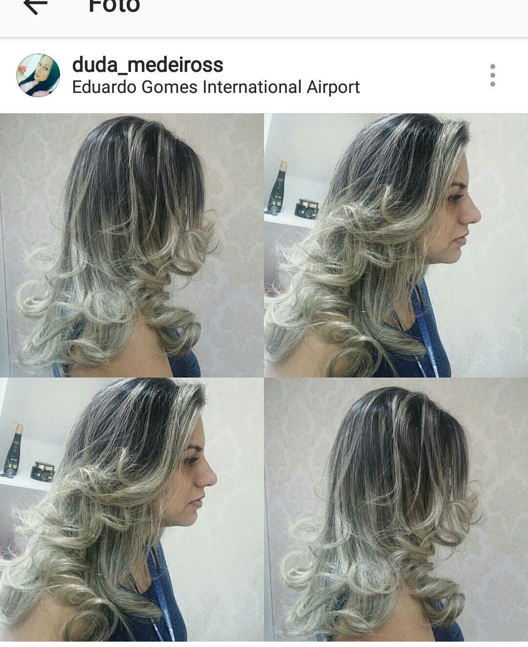 Escova modelada por duda medeiros cabelo auxiliar cabeleireiro(a) escovista