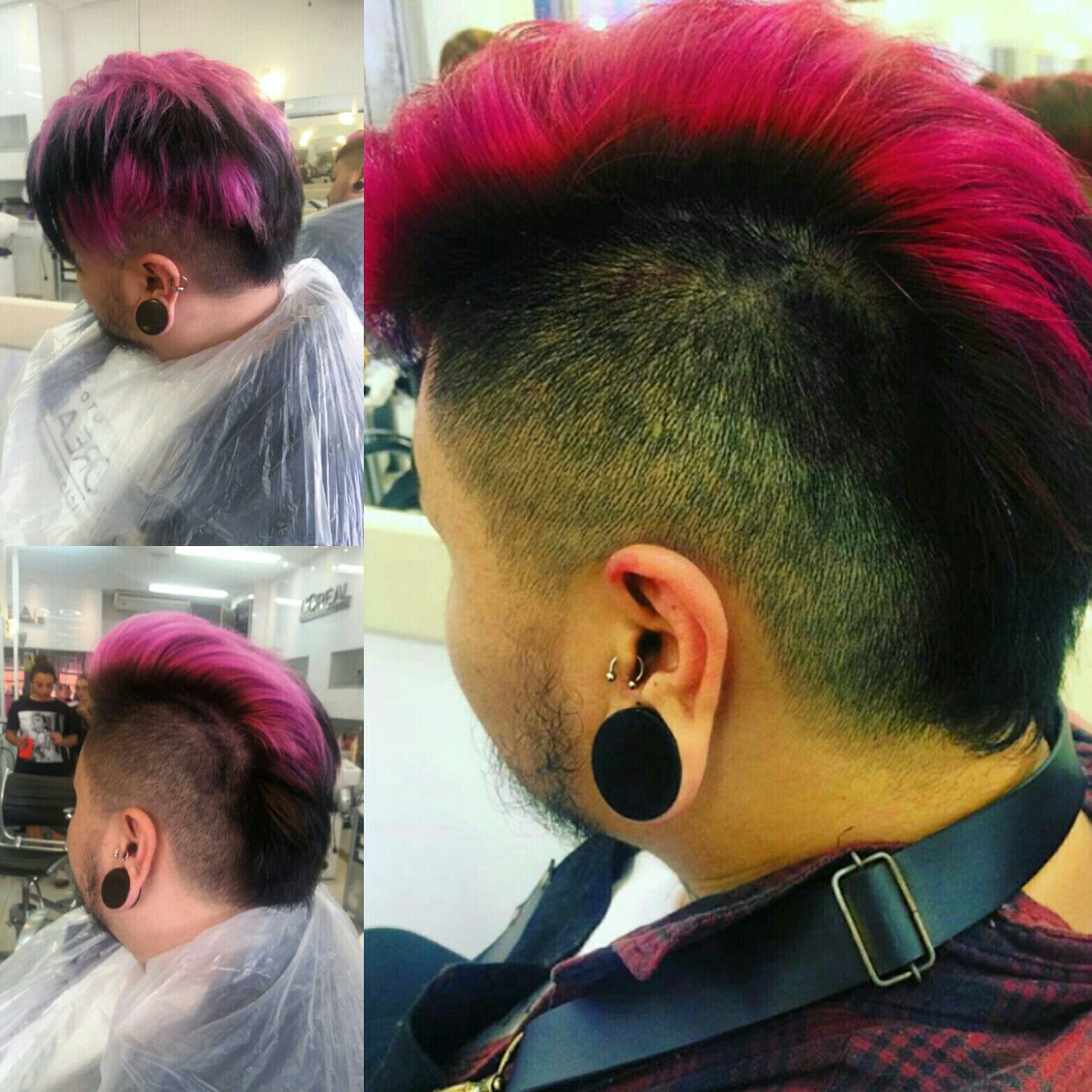 Cor fantasia com Colorfull de L'oreal. cabelo cabeleireiro(a)