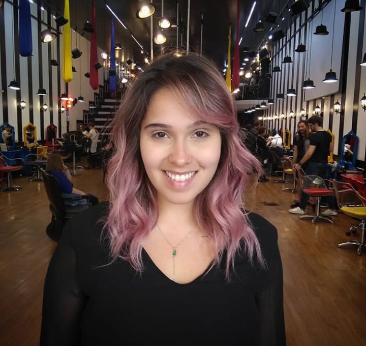 Aquele rosa abala corações ❤ cabelo cabeleireiro(a) barbeiro(a)