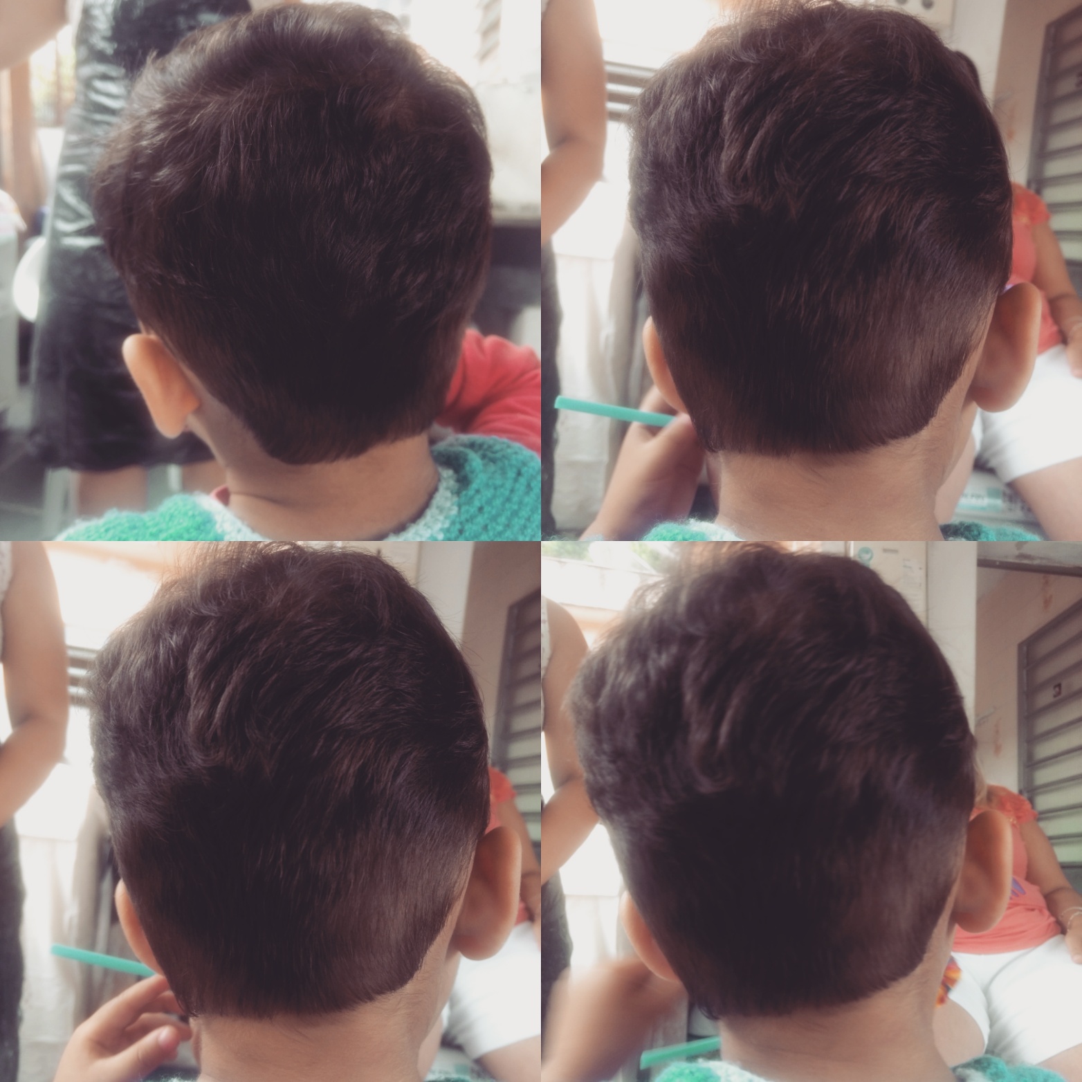 Infantil cabelo barbeiro(a)