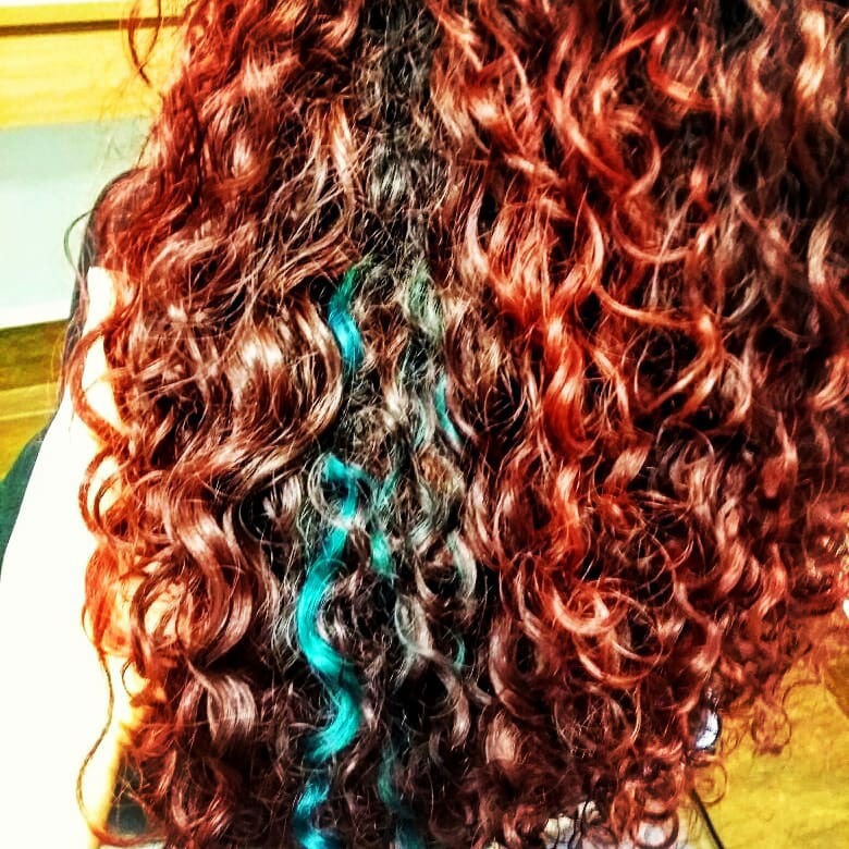 Cachos coloridos e brilhosos! Sem perder definição! cabelo cabeleireiro(a)