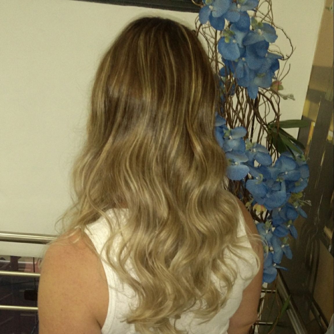 Mechas pérola cabeleireiro(a) maquiador(a) designer de sobrancelhas stylist / visagista