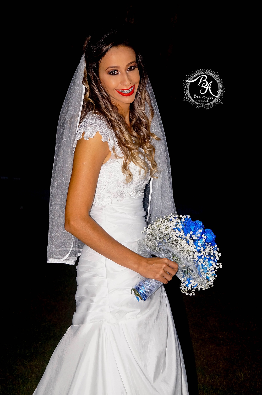 Noiva Mônica Cut Crease Rosê maquiagem maquiador(a)