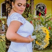 Noiva Beatriz - Maquiagem Dourada em Pele Negra