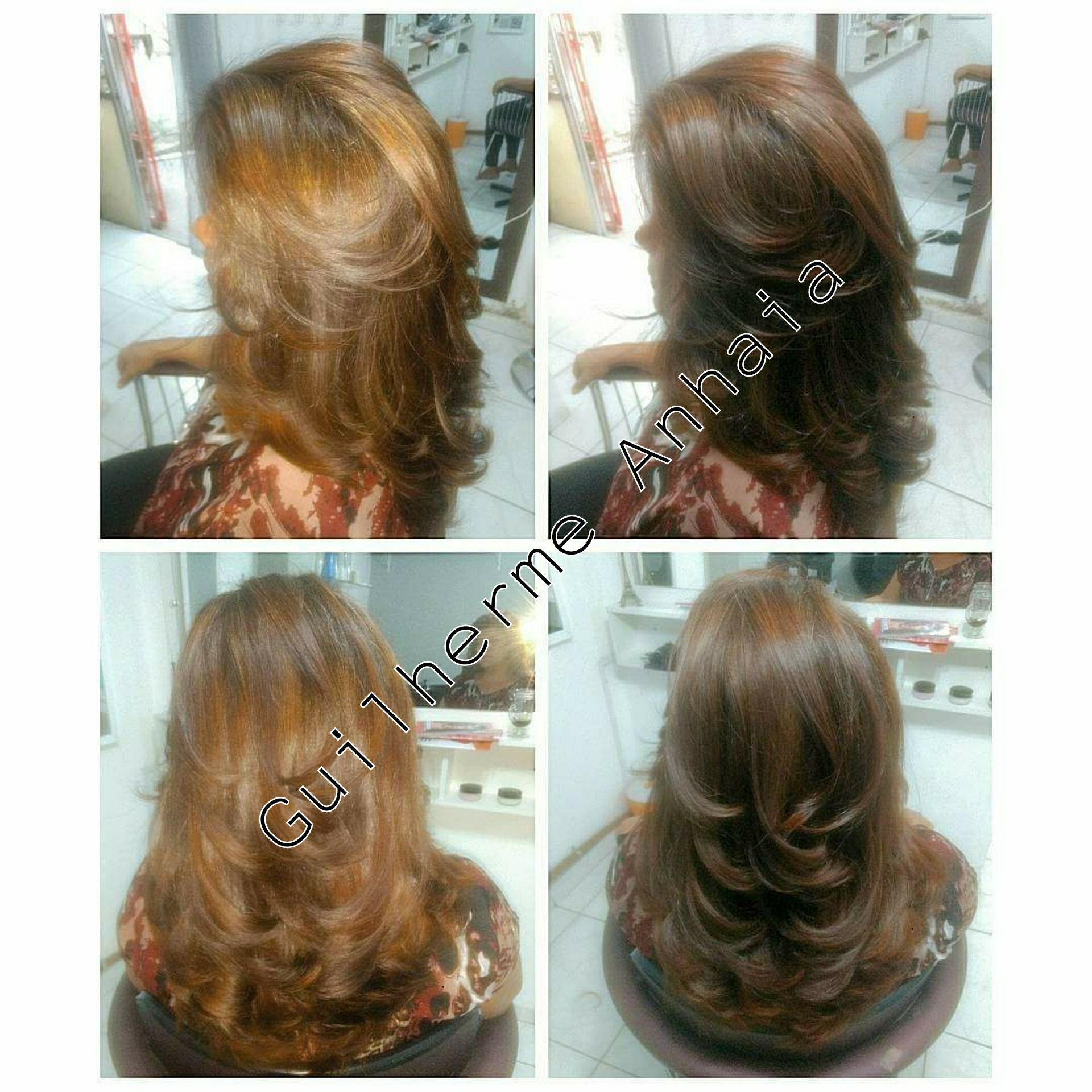 Retoque de Raiz (Coloração) + Escova cabelo cabeleireiro(a) maquiador(a)
