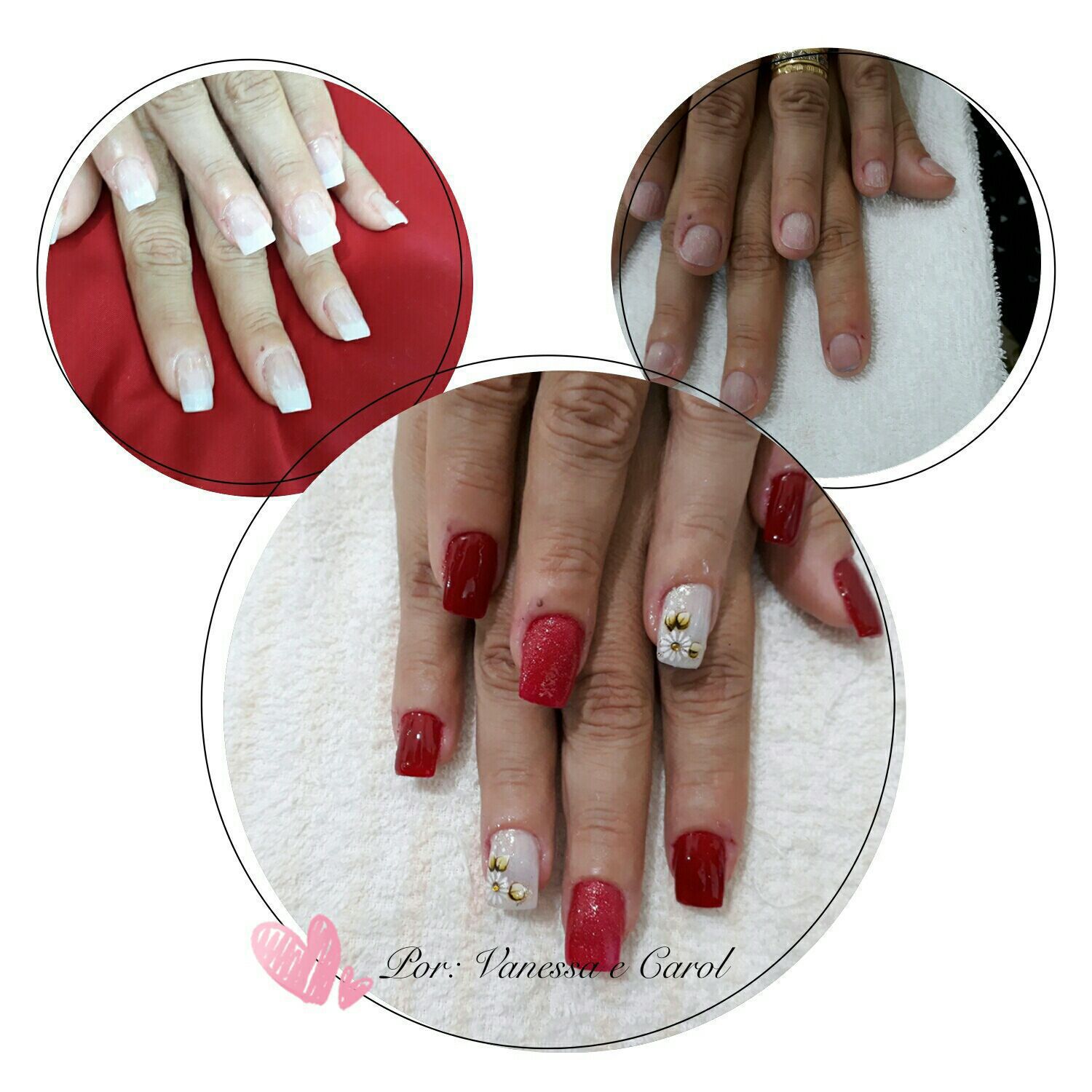 Unhas de gel unha manicure e pedicure