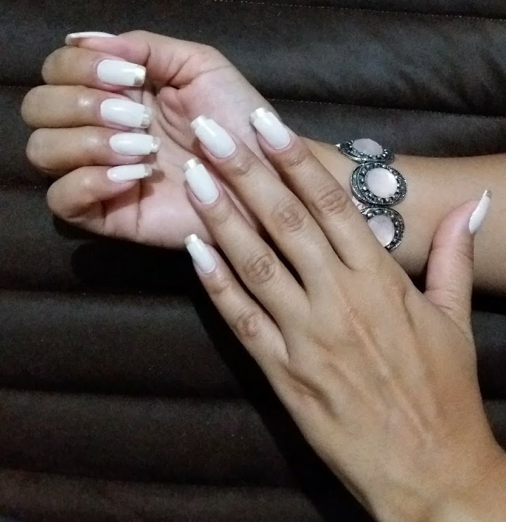 #unha#fibradevidro#alongamento
#unhadanoiva#francesinha
 unha manicure e pedicure recepcionista