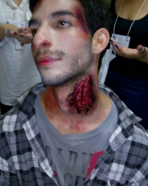 Maquiagem artística para a oficina "CSI: um crime sem solução" apresentada no evento do Programa Institucional de Bolsas de Iniciação a Docência (PIBID)  curso de Ciencias Biologicas - Licenciatura da Universidade Federal de Pelotas (UFPel)
#maquiagemartistica #artisticmakeup #oficina #eventos maquiagem maquiador(a) consultor(a) designer de sobrancelhas