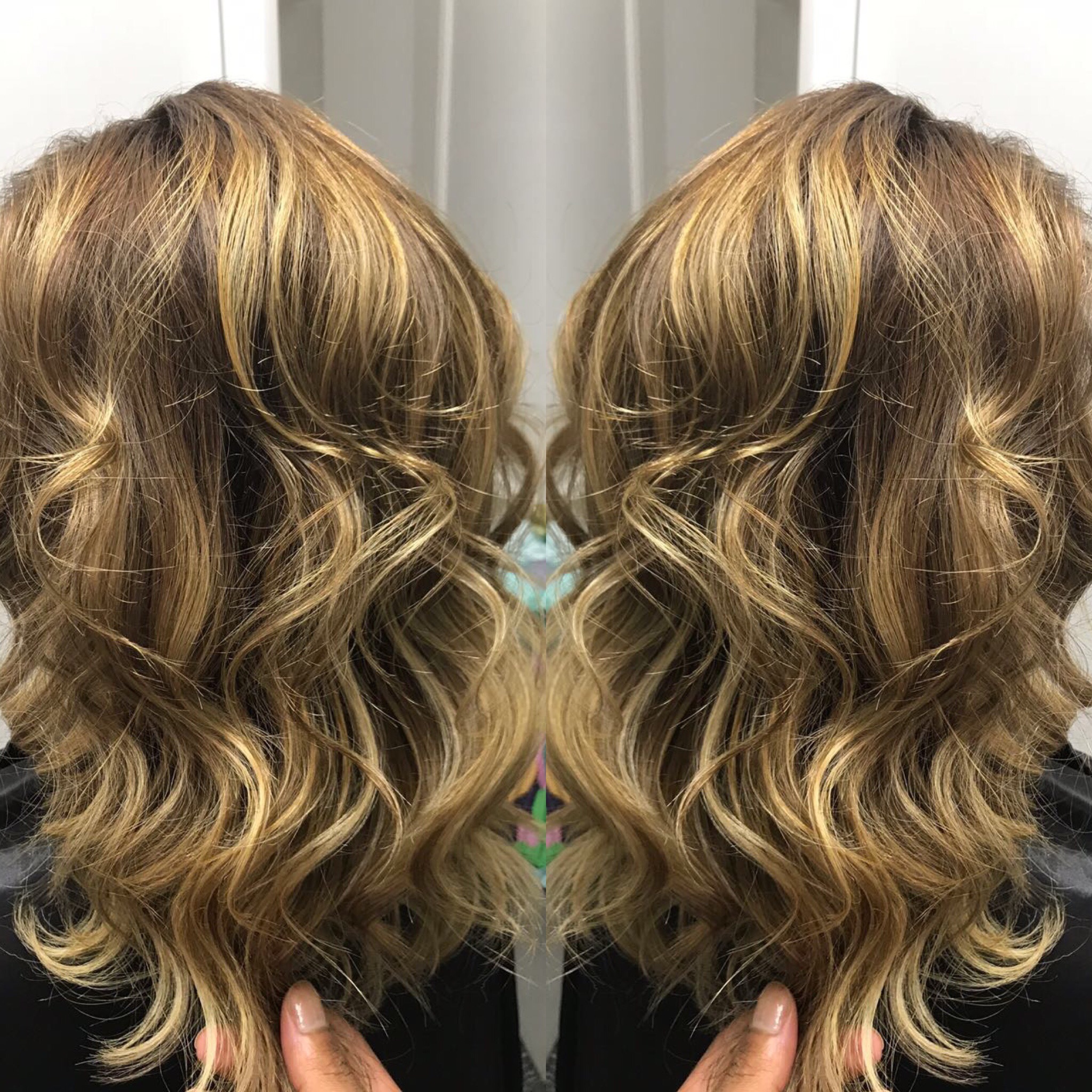 Morena iluminada  cabelo cabeleireiro(a)