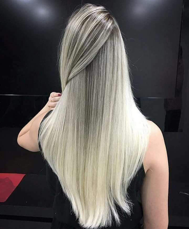 Platino  cabelo cabeleireiro(a)