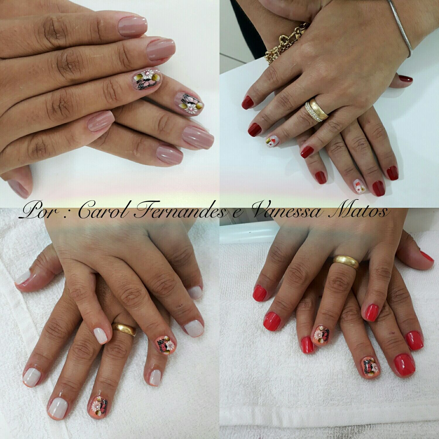 unha manicure e pedicure