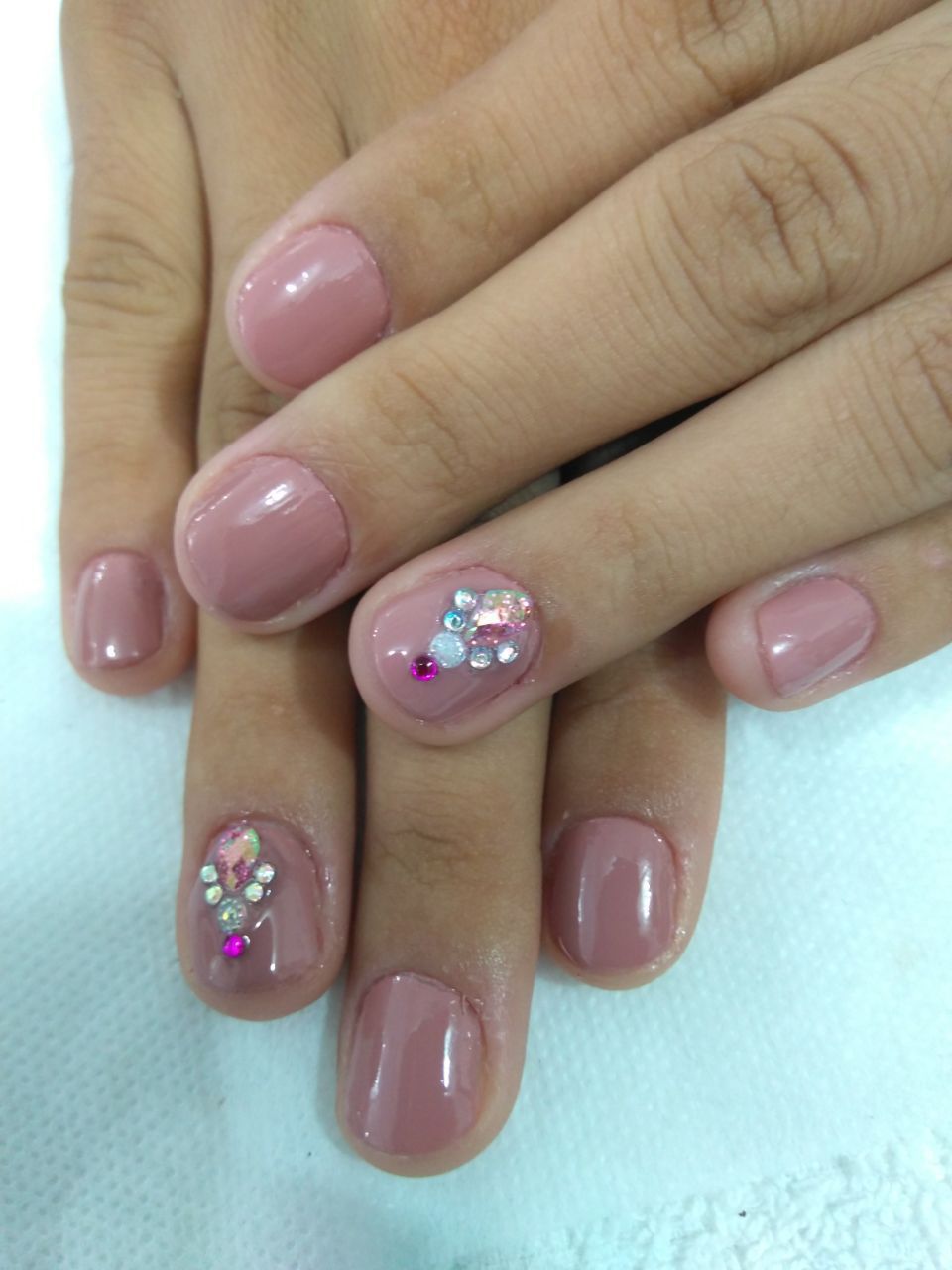 unha manicure e pedicure estudante (manicure)